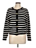 Lillusory Stripes Black Cardigan Size L - photo 1