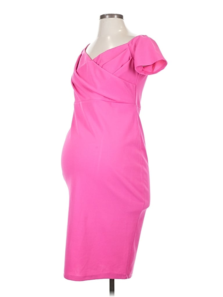 Pre-owned Pink Blush Cocktail Dress In Pink