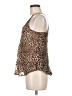 Love J Brown Sleeveless Top Size M - photo 5