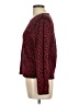 Carlisle Animal Print Polka Dots Red Pullover Sweater Size L - photo 5