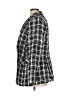 Lane Bryant 100% Polyester Plaid Gray Blazer Size 14 - photo 5