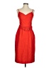 Halston Red Cocktail Dress Size 4 - photo 1