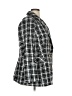 Lane Bryant 100% Polyester Plaid Gray Blazer Size 14 - photo 4