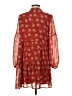 Luxology 100% Polyester Paisley Red Casual Dress Size S - photo 2