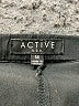 Active USA 100% Polyester Solid Black Athletic Shorts Size M - photo 3