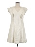 Gap 100% Polyester Ivory Casual Dress Size 6 - photo 1