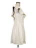 Gap 100% Polyester Ivory Casual Dress Size 6 - photo 4