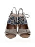 Tod's Color Block Gray Ivory Heels Size EU 39 1/2 - photo 2