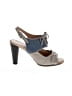 Tod's Color Block Gray Ivory Heels Size EU 39 1/2 - photo 1