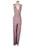 Flynn Skye 100% Rayon Solid Pink Jumpsuit Size Sm (1) - photo 1