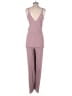 Flynn Skye 100% Rayon Solid Pink Jumpsuit Size Sm (1) - photo 2