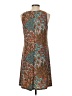 Nine West Paisley Teal Casual Dress Size 4 - photo 2