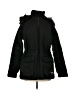 Topshop 100% Polyurethane Solid Black Snow Jacket Size 2 - photo 1