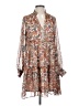 1.State Paisley Brown Casual Dress Size S - photo 1