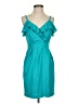 Calvin Klein Teal Cocktail Dress Size 2 - photo 1