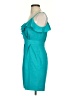 Calvin Klein Teal Cocktail Dress Size 2 - photo 5