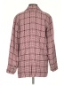 We the Free Checkered-gingham Pink Blazer Size XS - photo 2