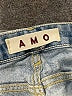 AMO Stars Blue Jeans Size 24 waist - photo 7