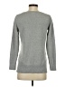 Liz Claiborne 100% Cotton Chevron-herringbone Gray Pullover Sweater Size S - photo 2