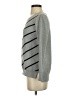 Liz Claiborne 100% Cotton Chevron-herringbone Gray Pullover Sweater Size S - photo 5