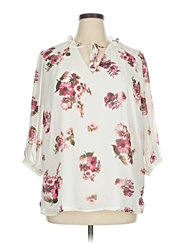 Grace 3/4 Sleeve Blouse (view 1)