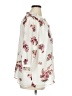 Grace 100% Polyester Floral Ivory 3/4 Sleeve Blouse Size 1X - photo 4