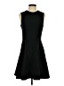 Madewell Solid Black Cocktail Dress Size 4 - photo 1