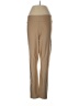 First Fashion Solid Tan Gold Active Pants Size L - photo 1