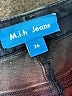 m.i.h Jeans Solid Blue Jeans Size 26 waist - photo 4