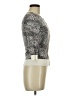 Halogen Animal Print Ivory Silver Cardigan Size XXS - photo 4