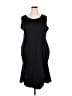 Unbranded Solid Black Casual Dress Size 4X - photo 1