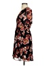 Madewell 100% Polyester Floral Black Casual Dress Size 0 - photo 5