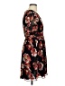 Madewell 100% Polyester Floral Black Casual Dress Size 0 - photo 4