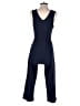POPSUGAR Solid Blue Jumpsuit Size XS - photo 2