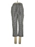 Sincerely Jules Houndstooth Gray Black Casual Pants Size S - photo 1