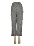 Sincerely Jules Houndstooth Gray Black Casual Pants Size S - photo 2