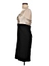 BCBGMAXAZRIA Metallic Black Cocktail Dress Size 10 - photo 5