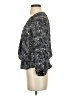 Joie 100% Silk Gray 3/4 Sleeve Silk Top Size XS - photo 5