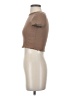 Shein Brown Short Sleeve Turtleneck Size 4 - photo 5