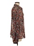 Shein 100% Polyester Floral Brown Long Sleeve Blouse Size 6 - photo 4