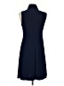 MSK Solid Blue Casual Dress Size S - photo 2