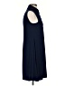 MSK Solid Blue Casual Dress Size S - photo 4