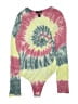 Aqua Tie-dye Pink Bodysuit Size M - photo 1