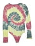Aqua Tie-dye Pink Bodysuit Size M - photo 2