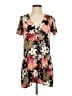 Stradivarius Tropical Brown Casual Dress Size S - photo 1