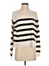 Zara Stripes Ivory Pullover Sweater Size S - photo 1