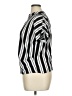 Assorted Brands Stripes Black Short Sleeve Blouse Size XL (estimated) - photo 5