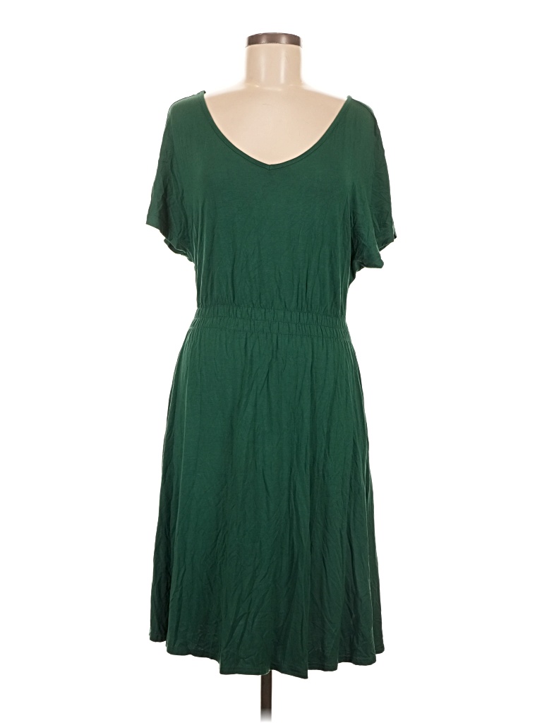 Pre-owned Sarin Mathews Casual Dress In Green
