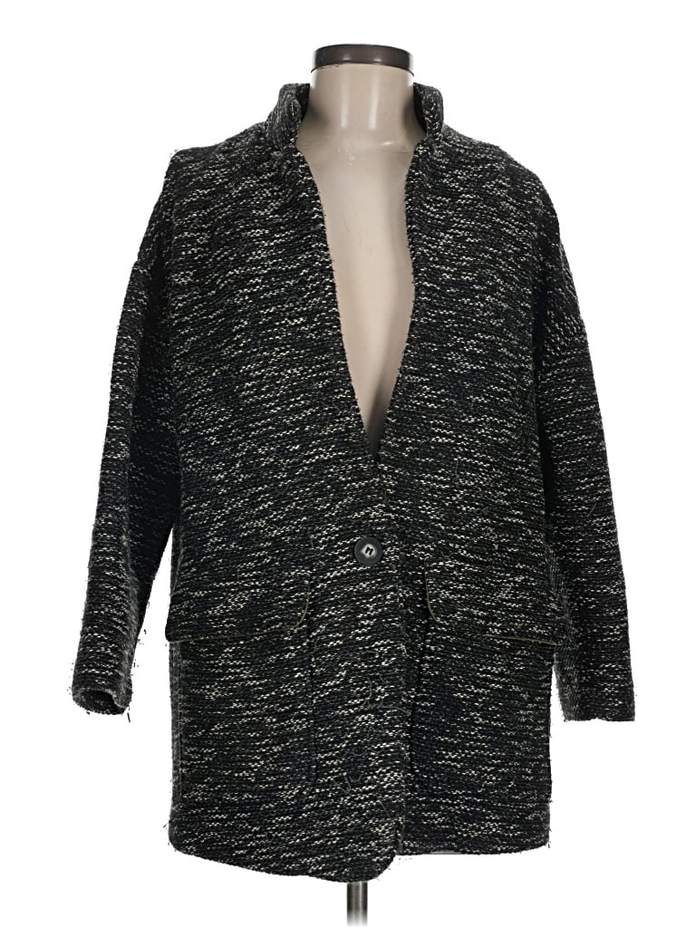 Pre-owned Elevenses Cardigan Sweater In Black