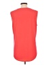 T Tahari Red Sleeveless Top Size L - photo 2